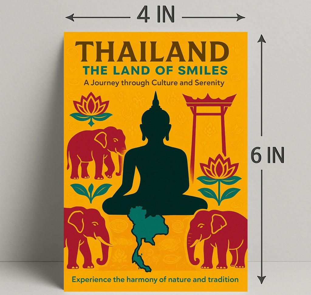 Thailand The Land Of Smiles Poster PosterGoat
