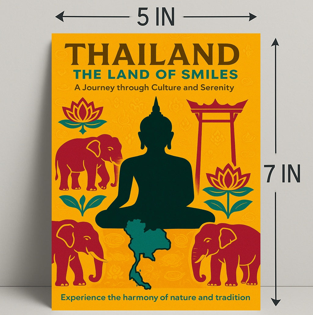 Thailand The Land Of Smiles Poster PosterGoat