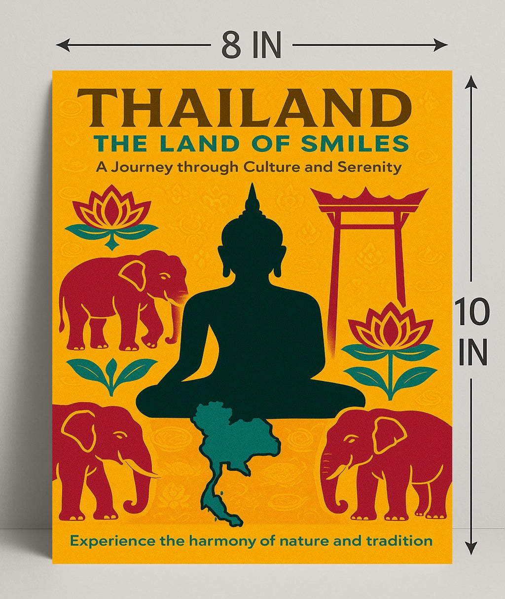 Thailand The Land Of Smiles Poster PosterGoat