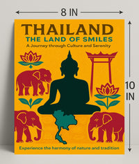 Thailand The Land Of Smiles Poster PosterGoat