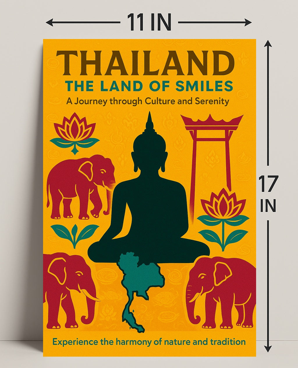 Thailand The Land Of Smiles Poster PosterGoat