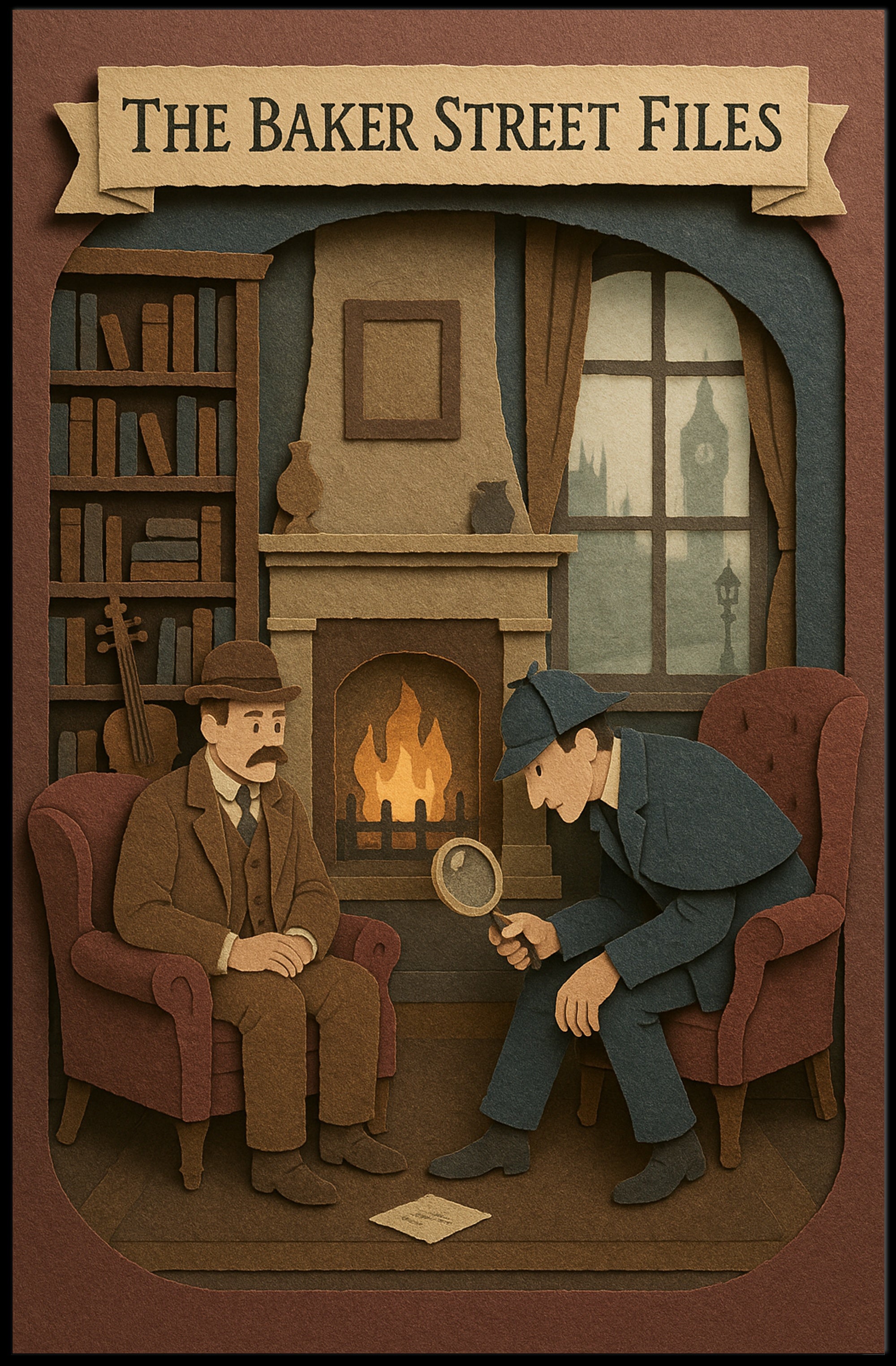 The Baker Street Files Poster PosterGoat