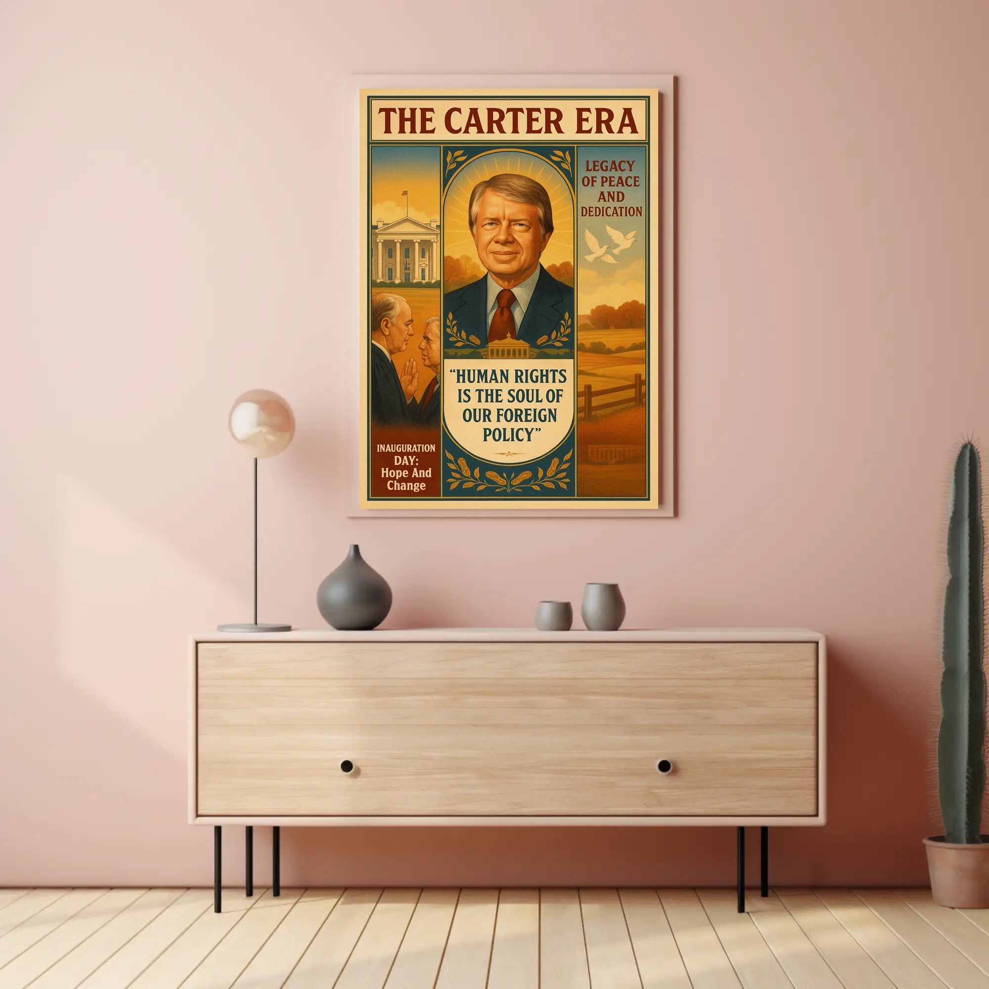 The Carter Era Poster PosterGoat