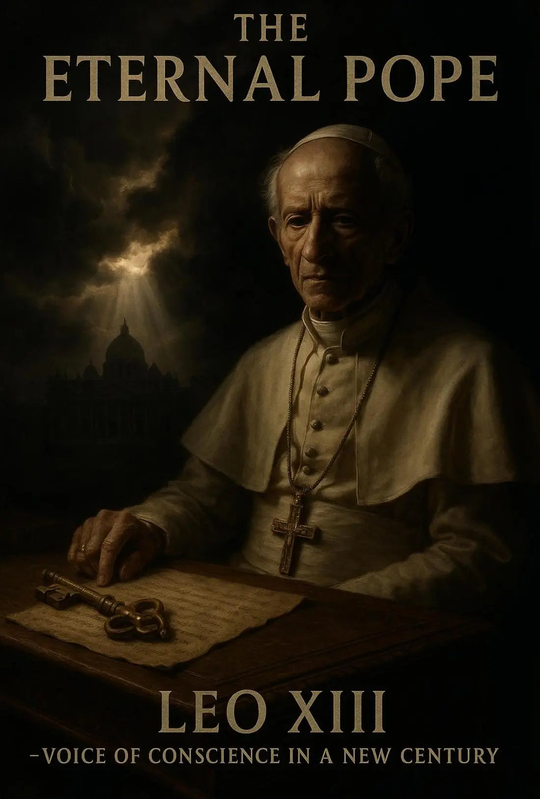 The Eternal Vatican Leo XIII Heritage Poster PosterGoat