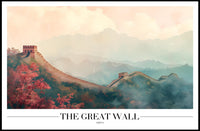 The Great Wall Artful Heritage Poster PosterGoat