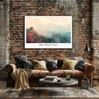 The Great Wall Artful Heritage Poster PosterGoat