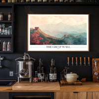 The Great Wall Artful Heritage Poster PosterGoat