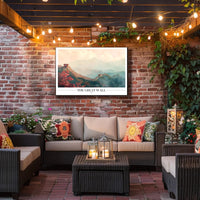 The Great Wall Artful Heritage Poster PosterGoat