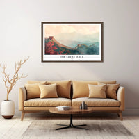 The Great Wall Artful Heritage Poster PosterGoat