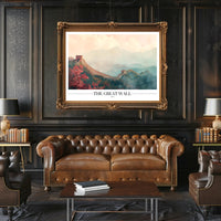 The Great Wall Artful Heritage Poster PosterGoat