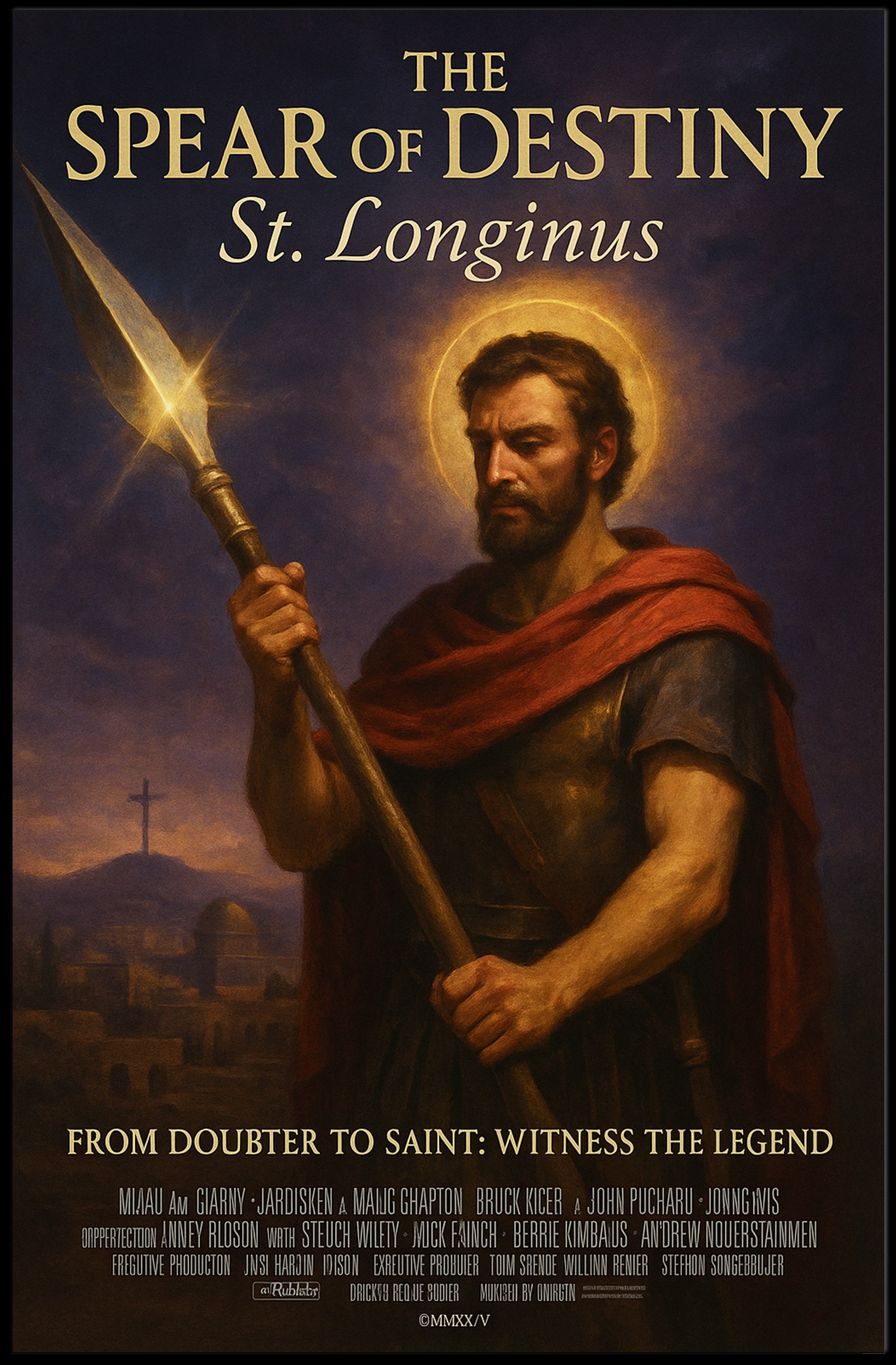 The Spear of Destiny St. Longinus Poster PosterGoat