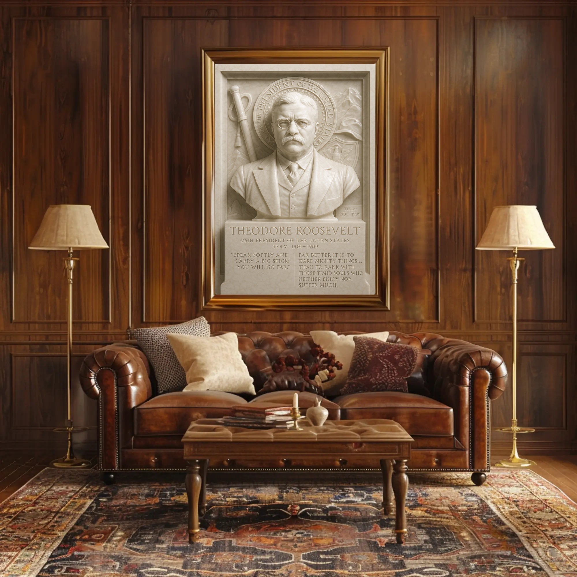 Theodore Roosevelt 26Th President Poster PosterGoat