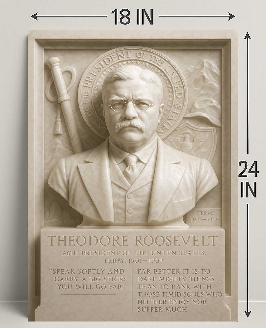 Theodore Roosevelt 26Th President Poster PosterGoat