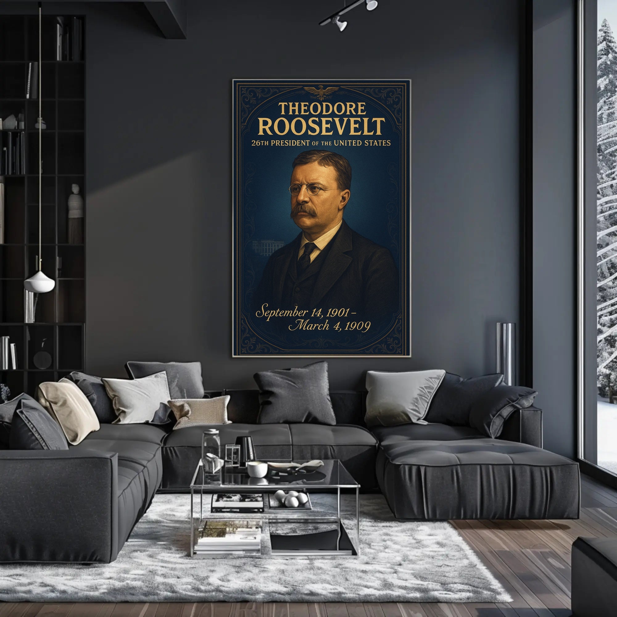 Theodore Roosevelt 26Th President Poster PosterGoat
