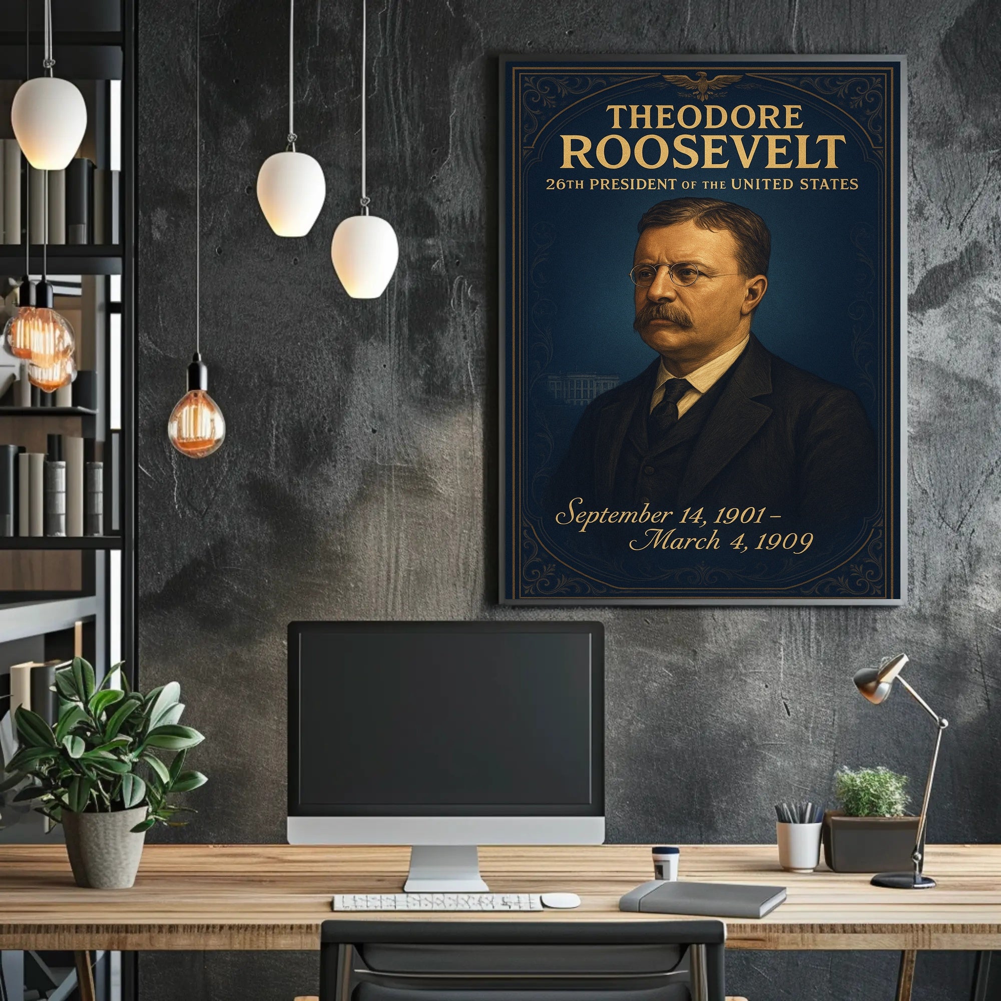 Theodore Roosevelt 26Th President Poster PosterGoat