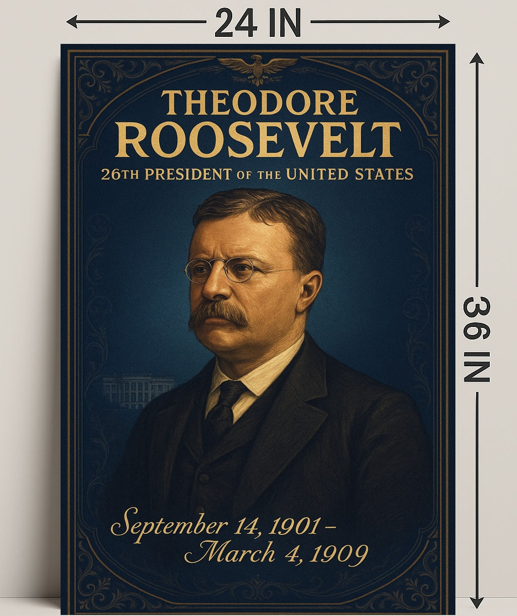 Theodore Roosevelt 26Th President Poster PosterGoat
