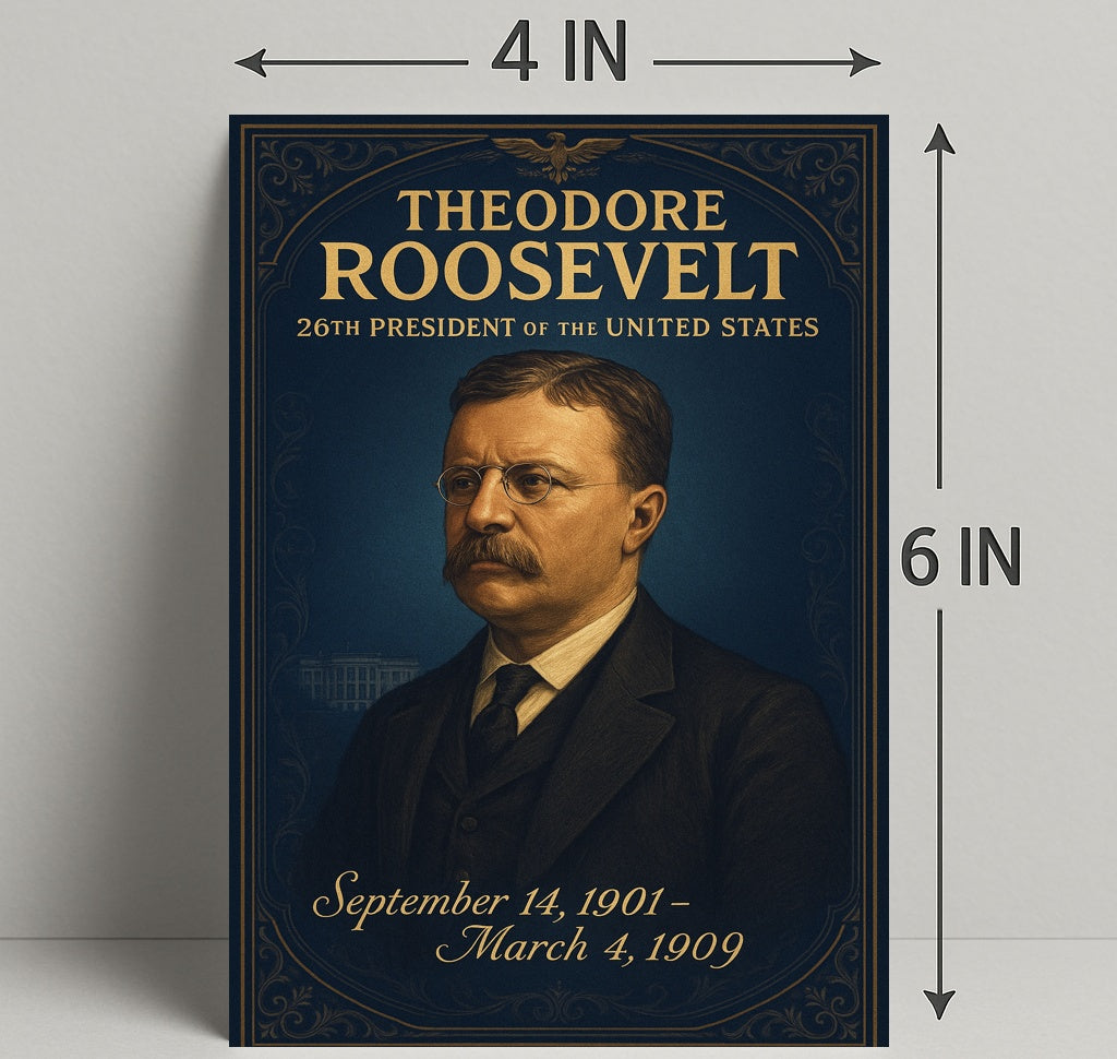 Theodore Roosevelt 26Th President Poster PosterGoat