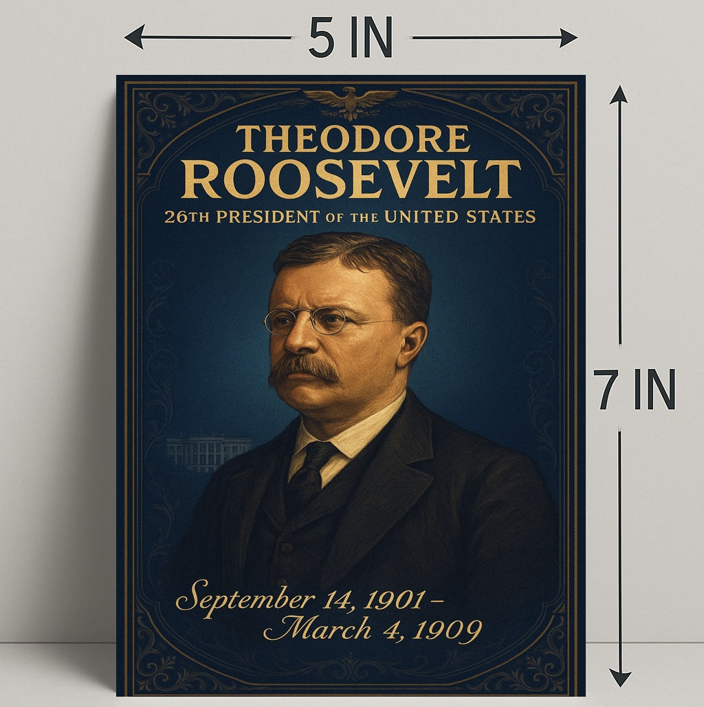 Theodore Roosevelt 26Th President Poster PosterGoat