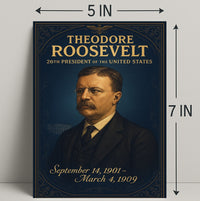 Theodore Roosevelt 26Th President Poster PosterGoat