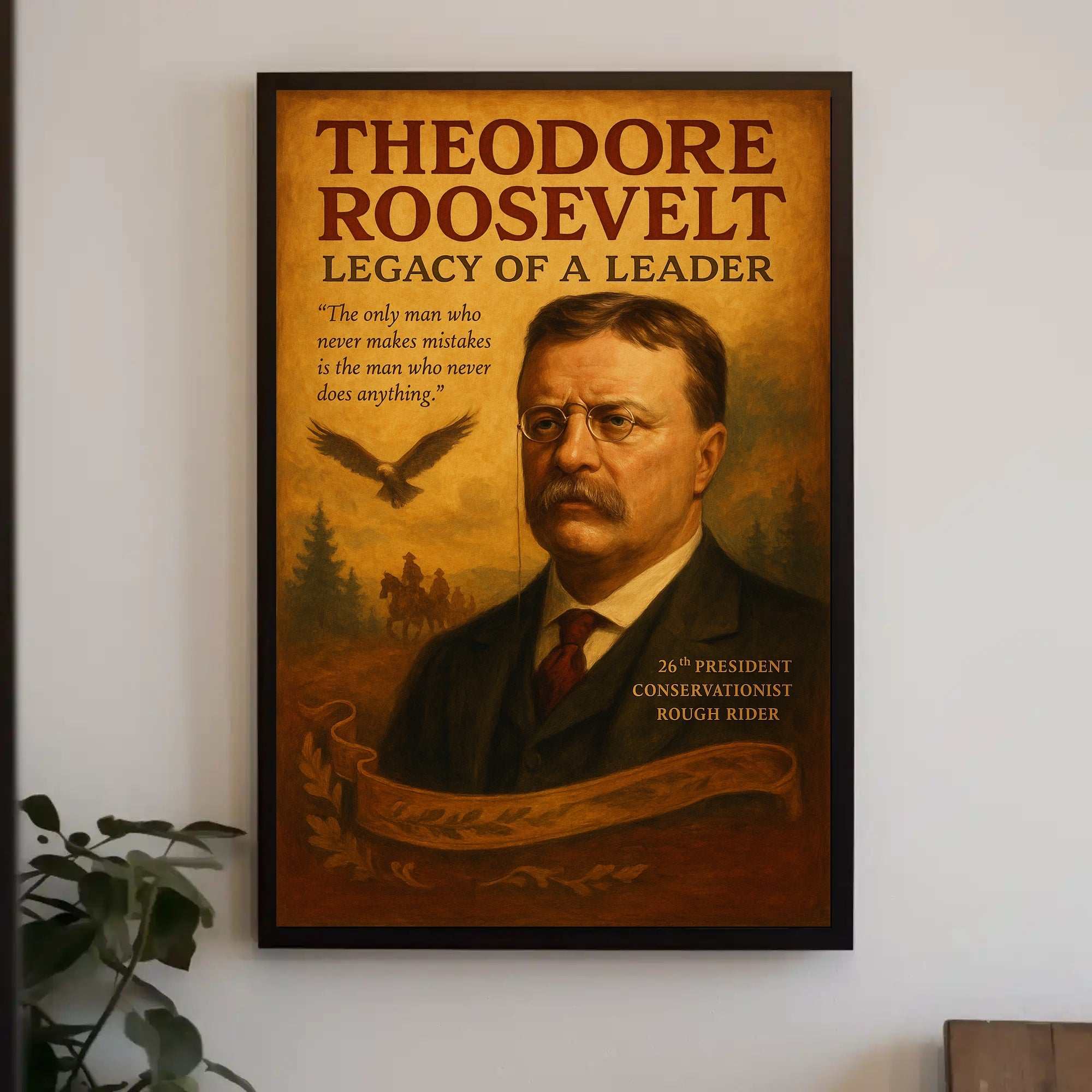 Theodore Roosevelt 26Th President Poster PosterGoat