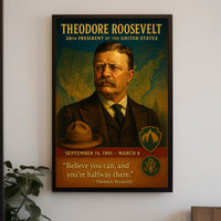 Theodore Roosevelt 26Th President Poster PosterGoat