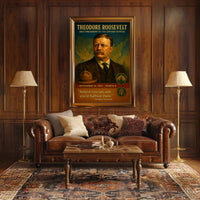 Theodore Roosevelt 26Th President Poster PosterGoat