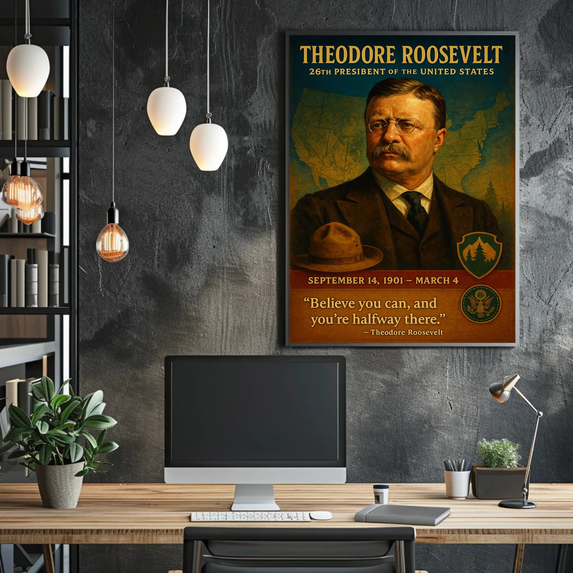 Theodore Roosevelt 26Th President Poster PosterGoat