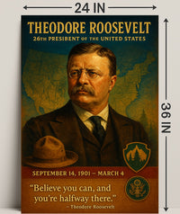 Theodore Roosevelt 26Th President Poster PosterGoat