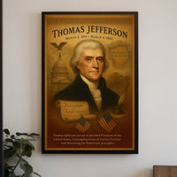 Thomas Jefferson 3Rd President Poster PosterGoat