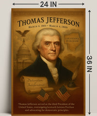 Thomas Jefferson 3Rd President Poster PosterGoat