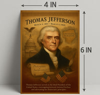 Thomas Jefferson 3Rd President Poster PosterGoat
