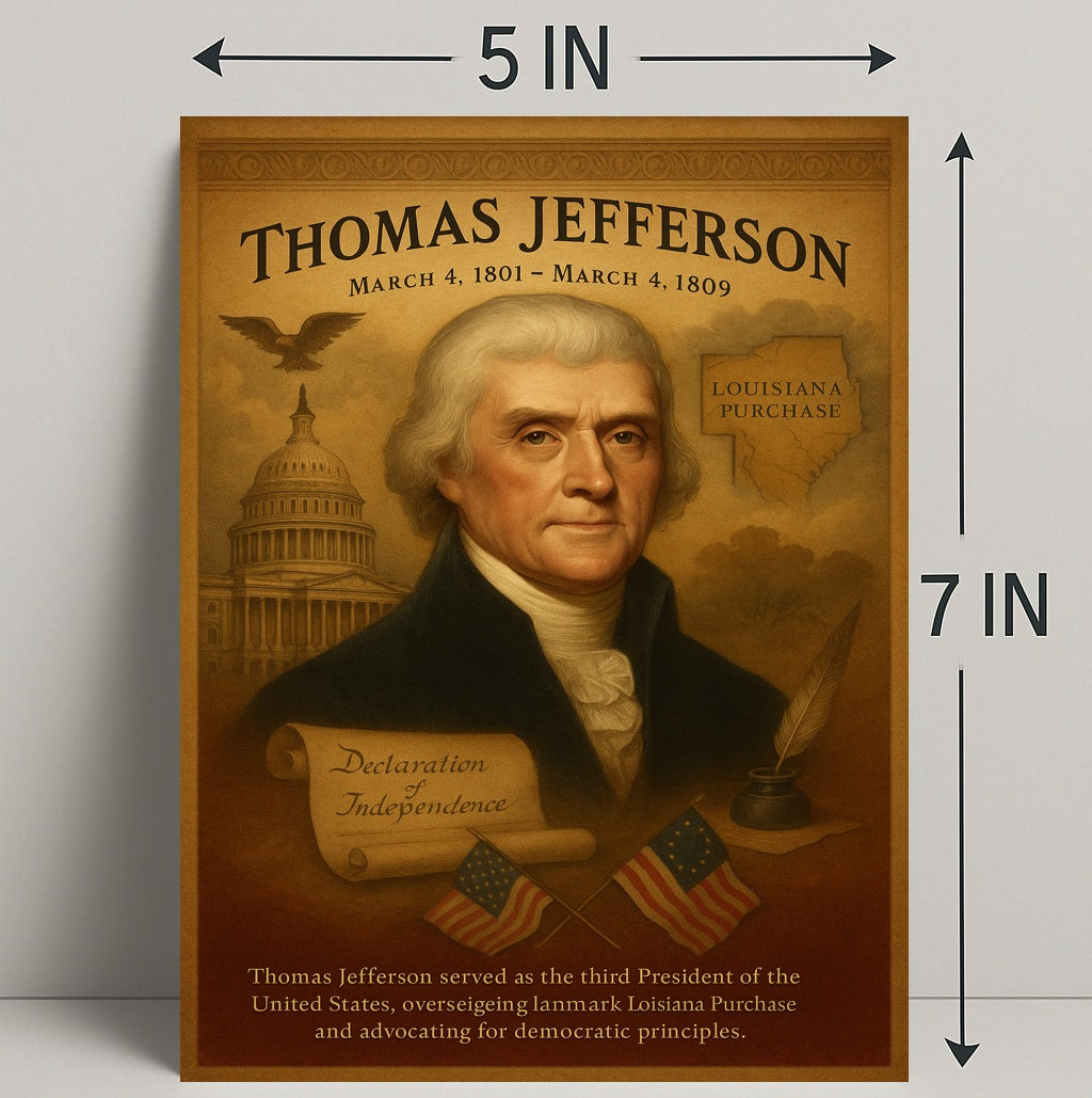 Thomas Jefferson 3Rd President Poster PosterGoat