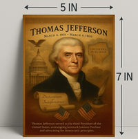 Thomas Jefferson 3Rd President Poster PosterGoat