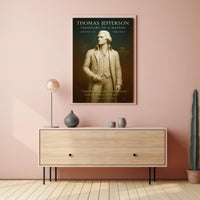 Thomas Jefferson Visionary of a Nation Poster PosterGoat