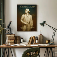 Thomas Jefferson Visionary of a Nation Poster PosterGoat