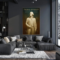 Thomas Jefferson Visionary of a Nation Poster PosterGoat
