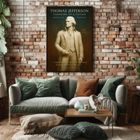 Thomas Jefferson Visionary of a Nation Poster PosterGoat