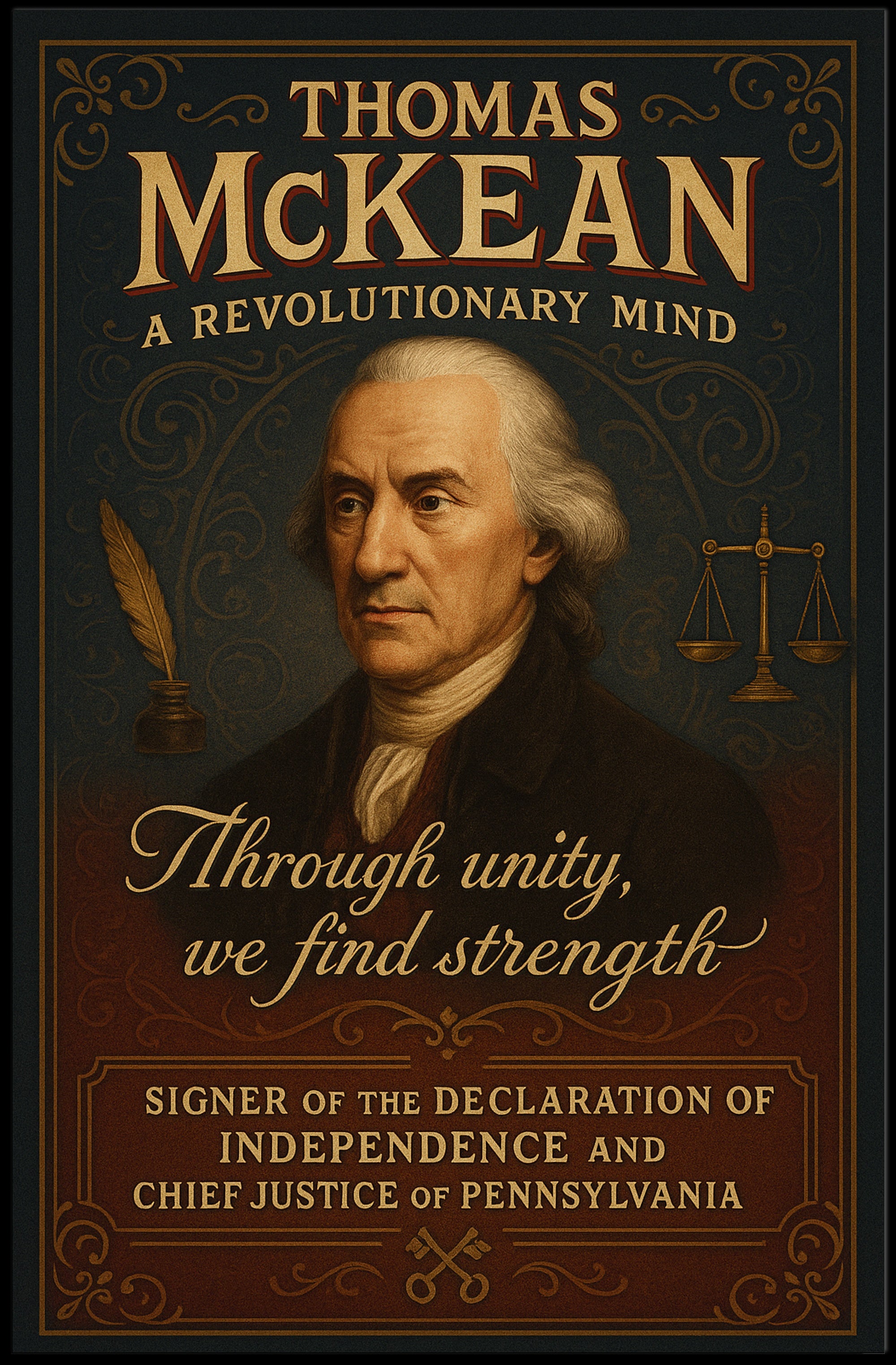Thomas Mckean A Revolutionary Mind Poster PosterGoat
