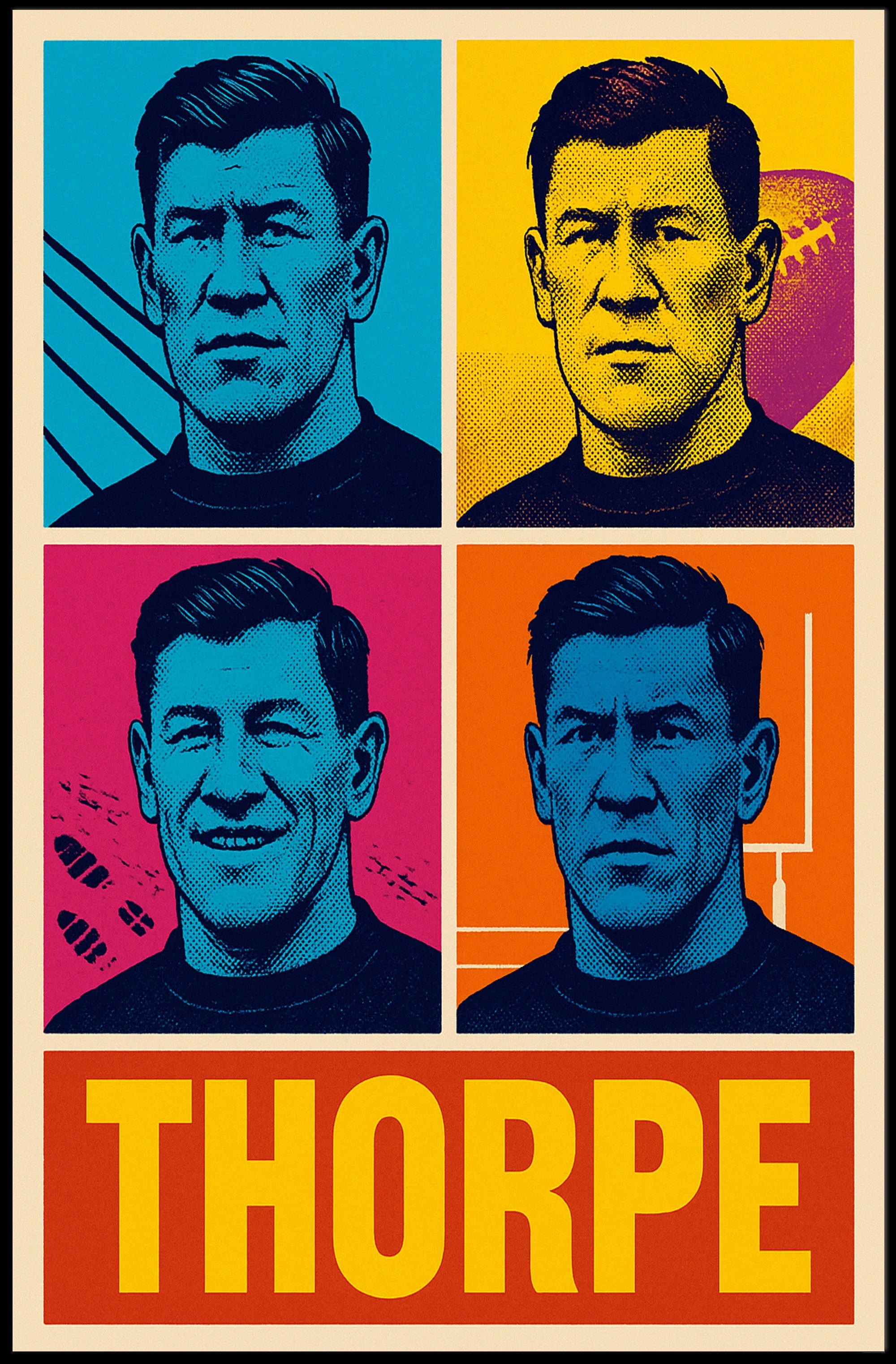 Thorpe Poster PosterGoat