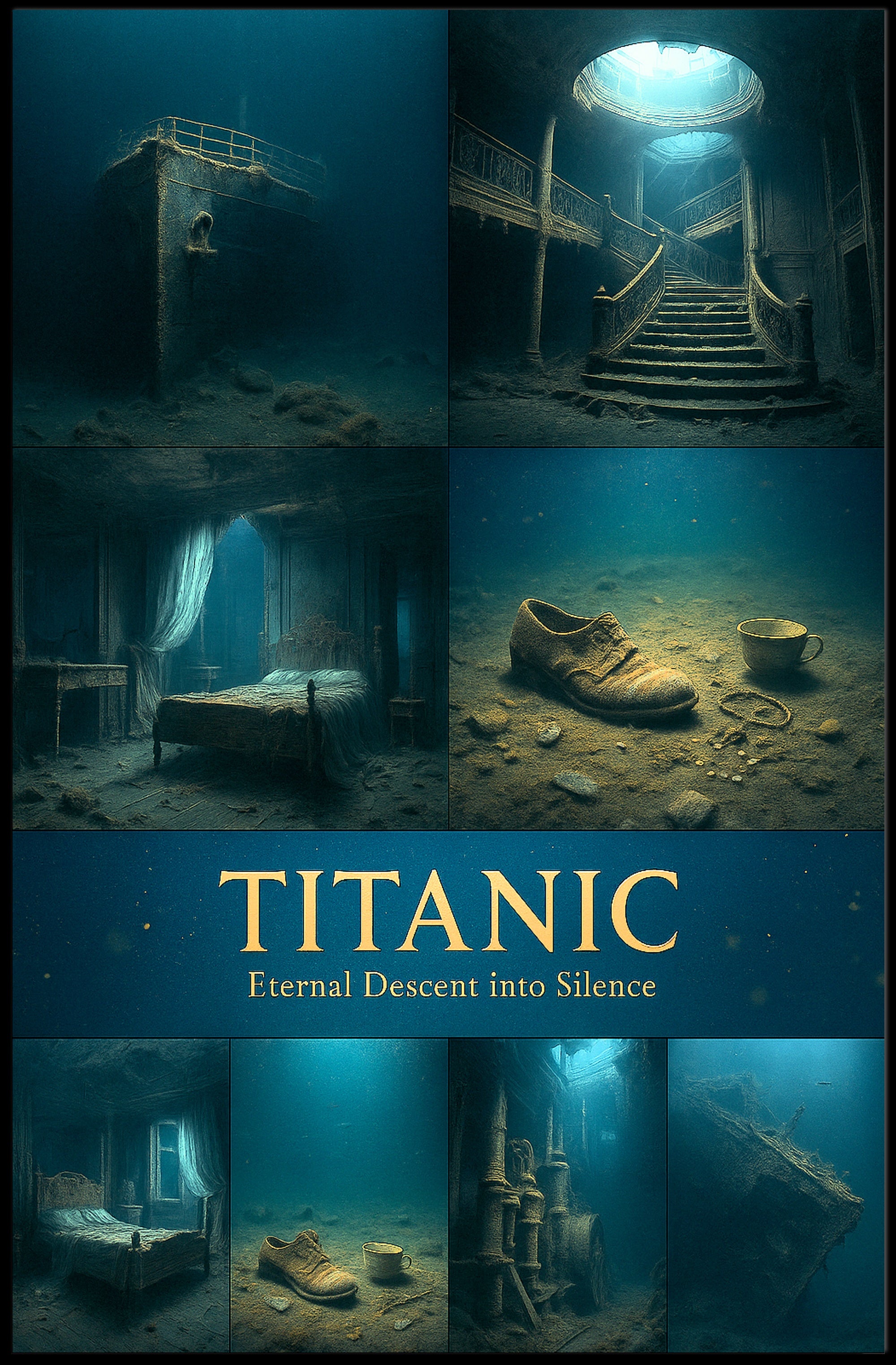 Titanic Eternal Descent Into Silence Poster PosterGoat