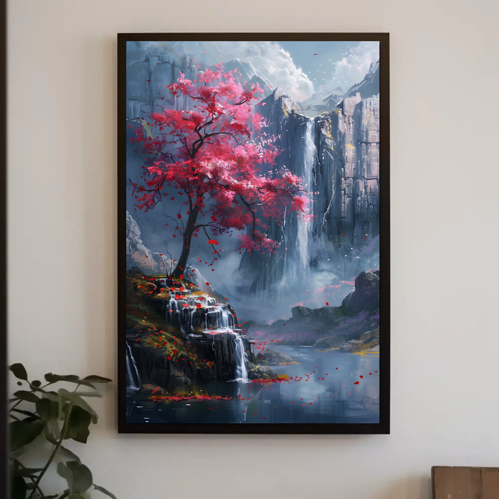 Tropical Sunset Vibes Travel Poster PosterGoat