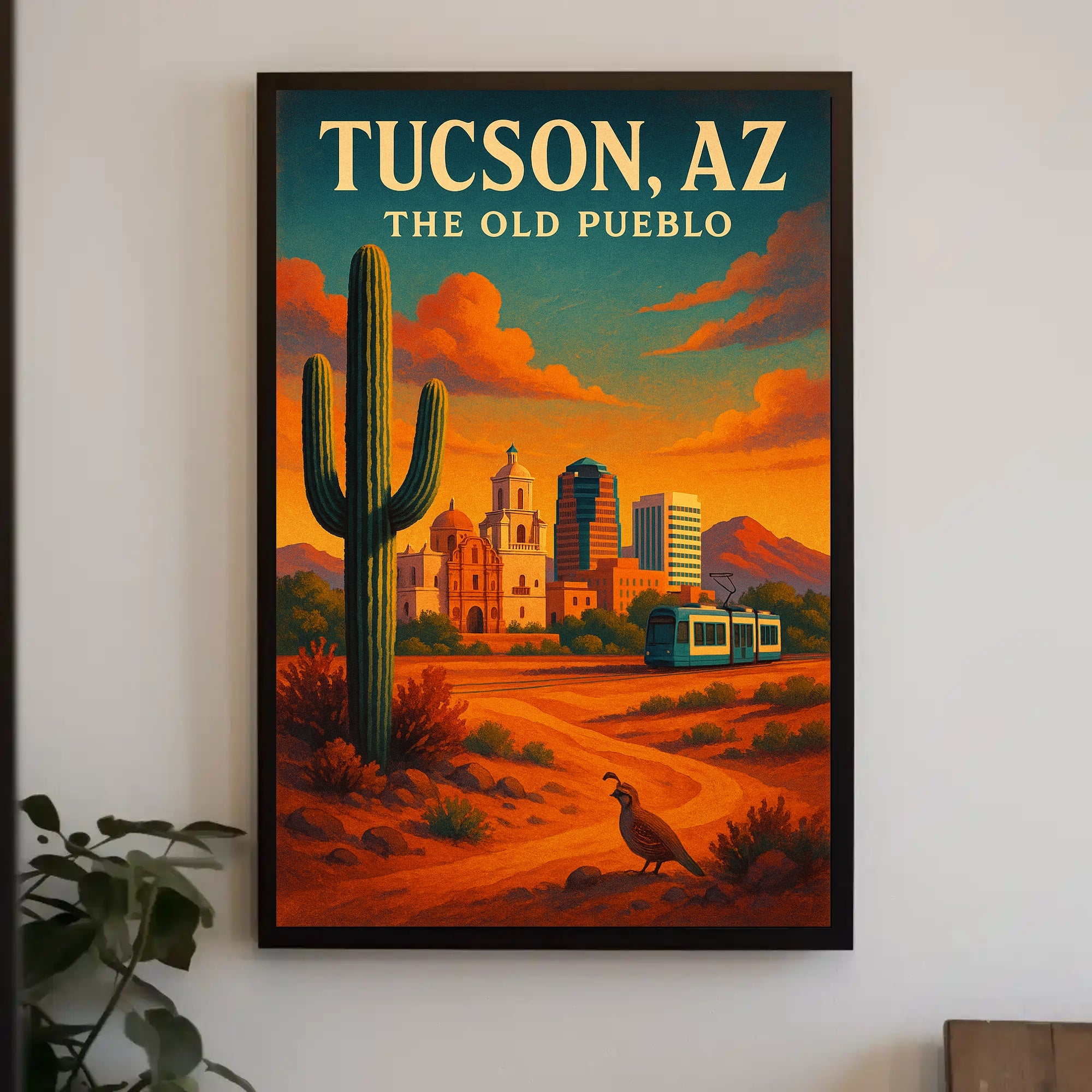 Tucson, Az The Old Pueblo Poster PosterGoat