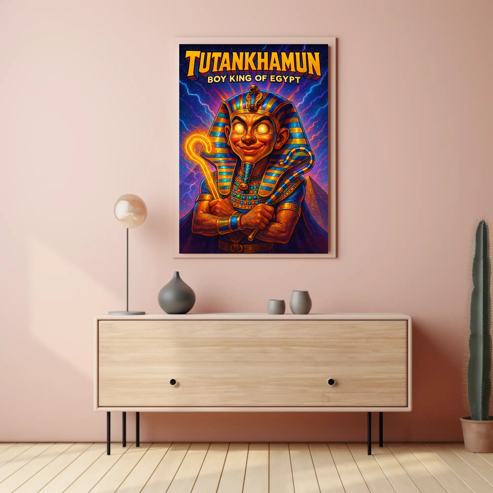 Tutankhamun Boy King Of Egypt Poster PosterGoat