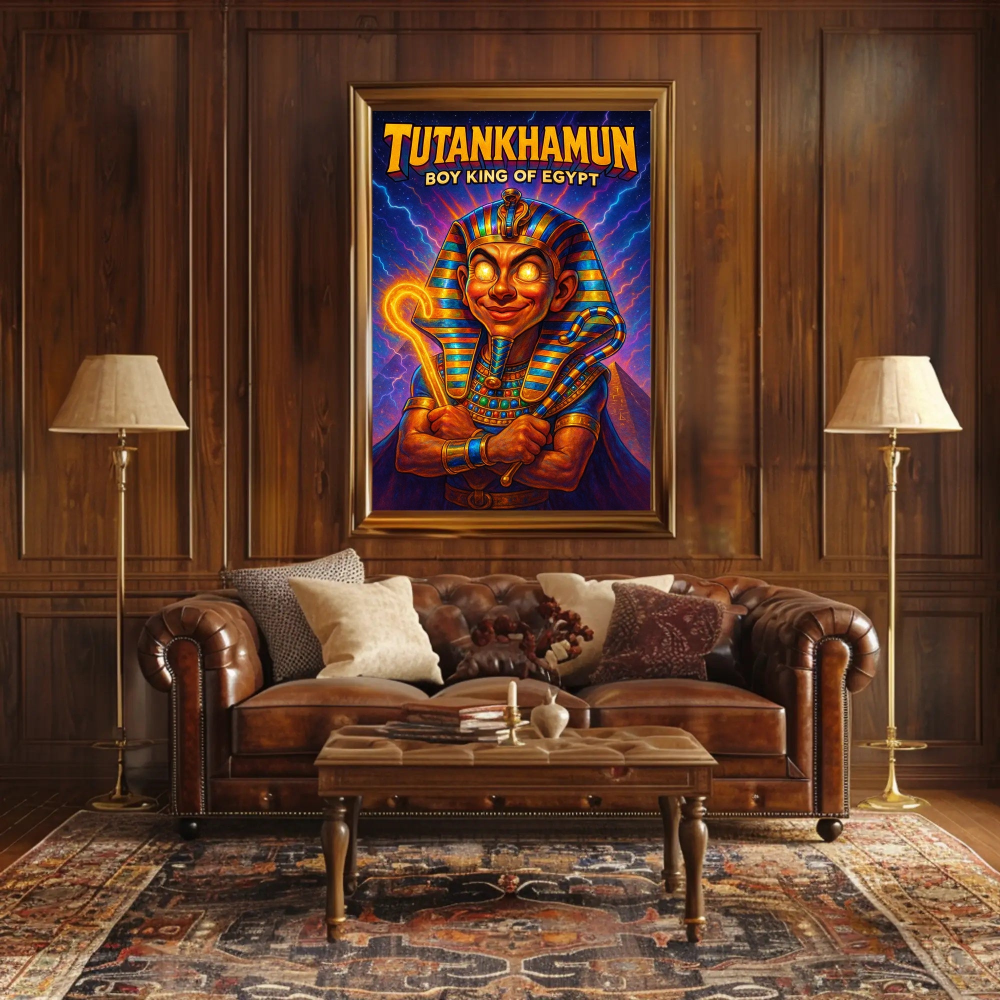 Tutankhamun Boy King Of Egypt Poster PosterGoat