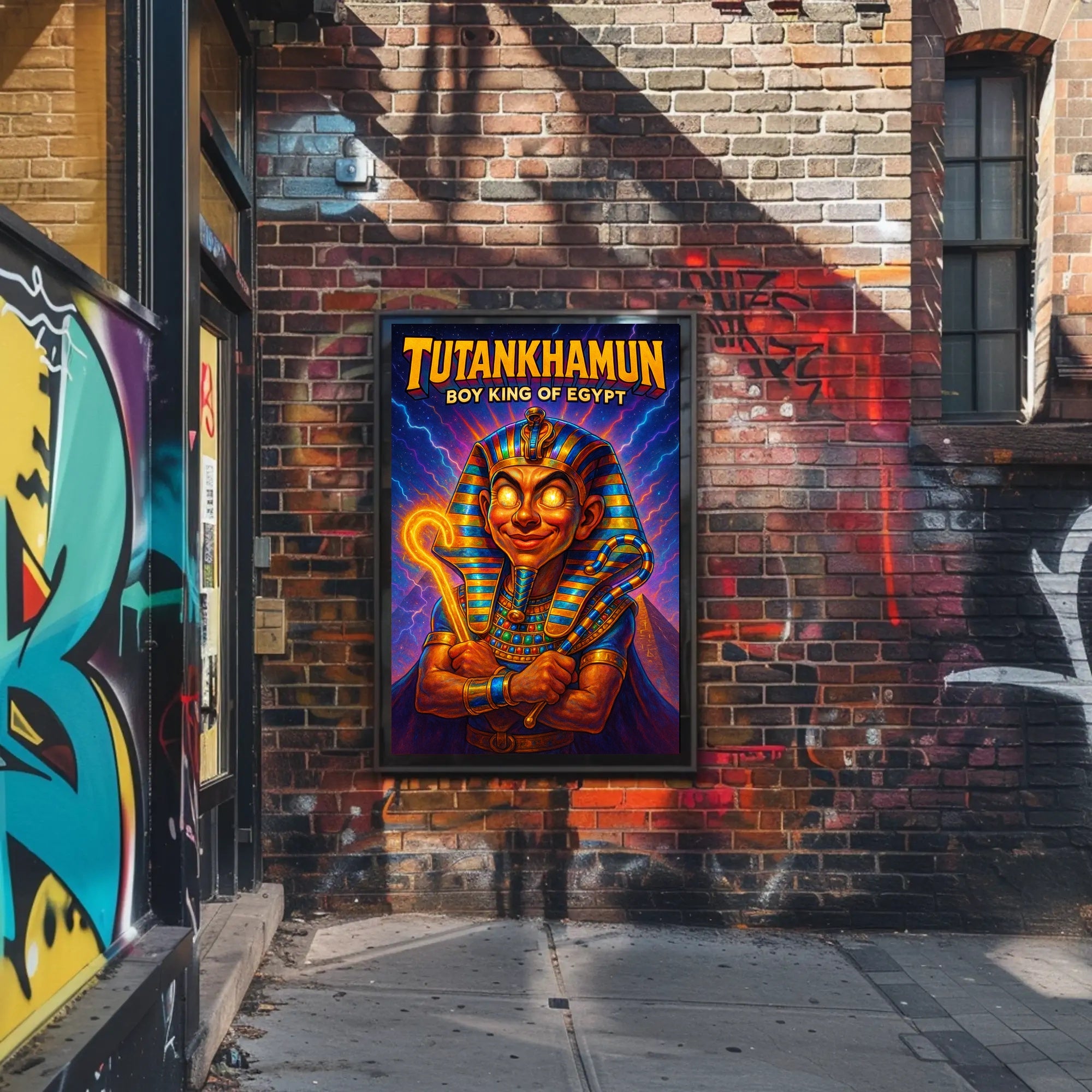Tutankhamun Boy King Of Egypt Poster PosterGoat