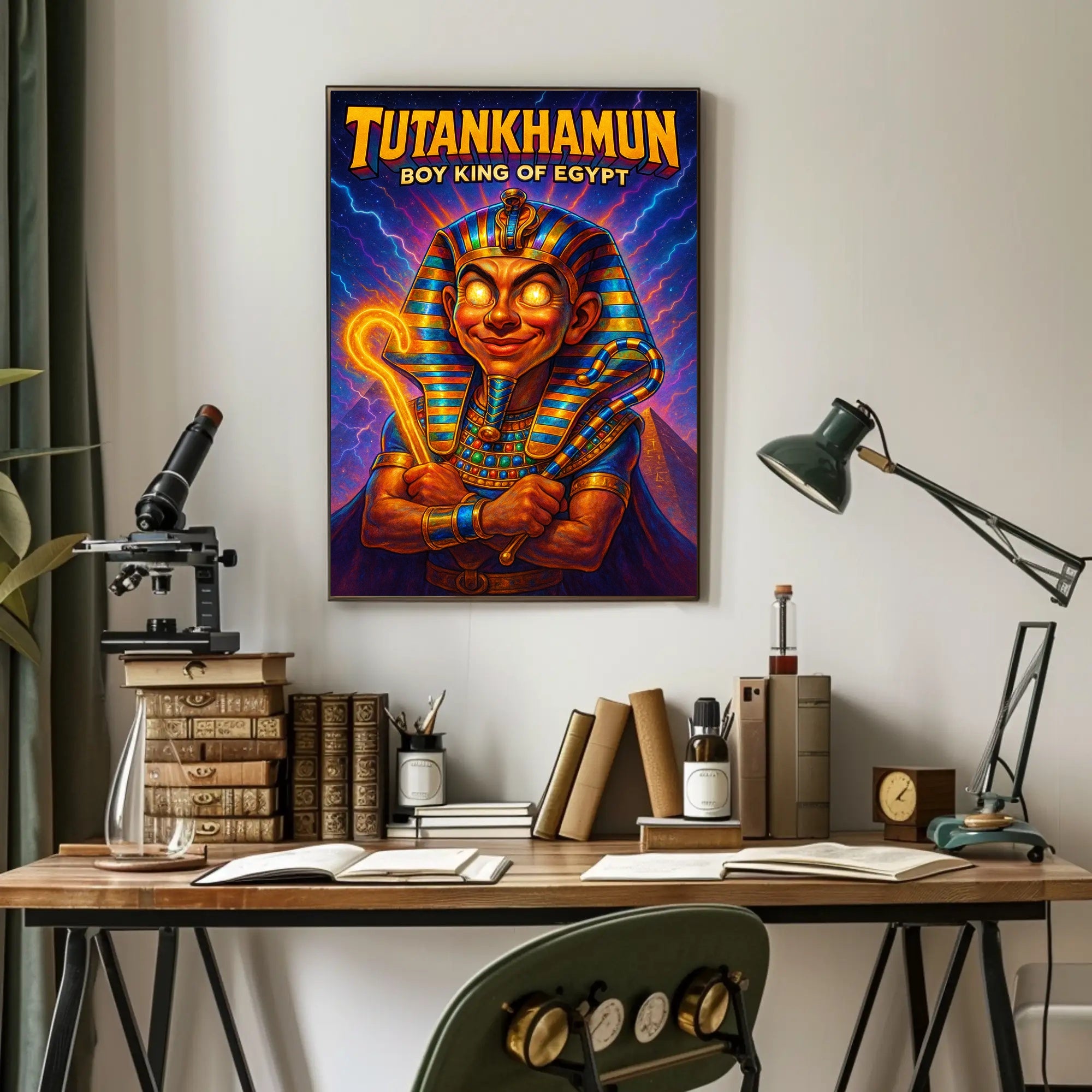 Tutankhamun Boy King Of Egypt Poster PosterGoat