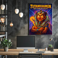 Tutankhamun Boy King Of Egypt Poster PosterGoat