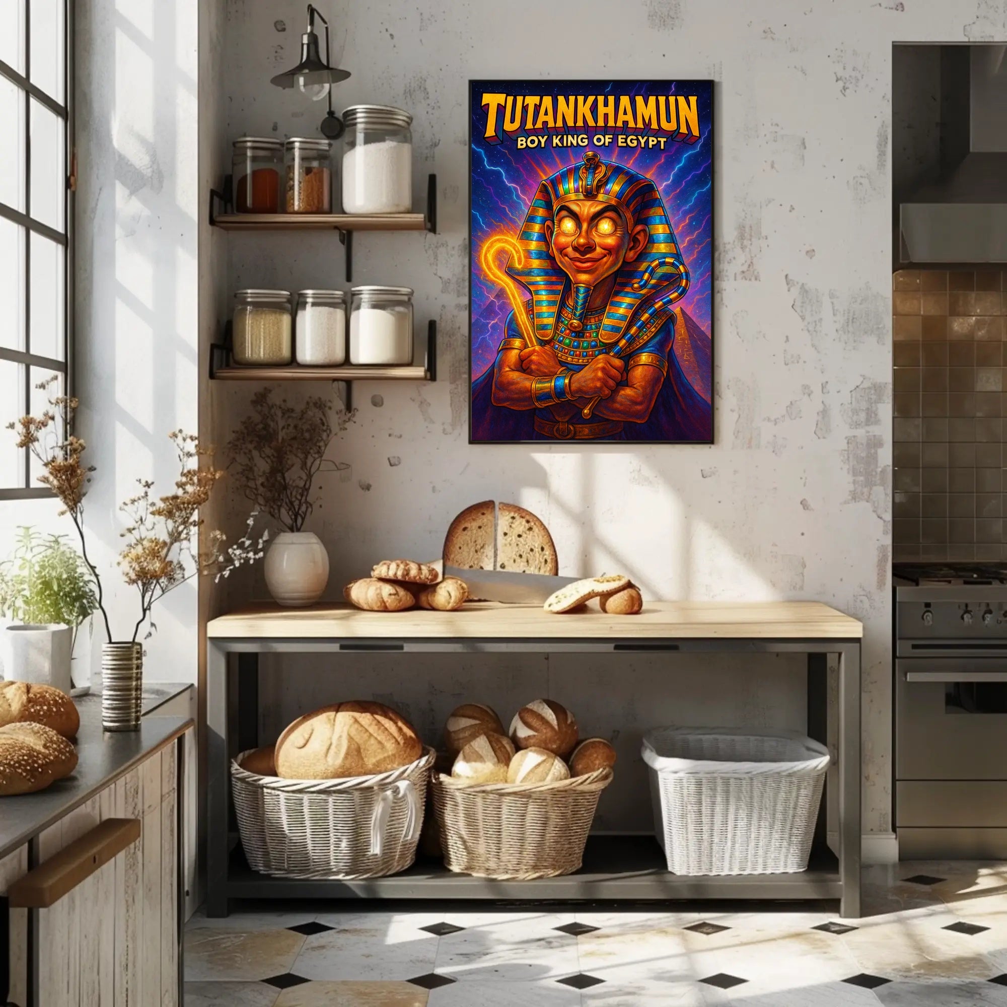 Tutankhamun Boy King Of Egypt Poster PosterGoat