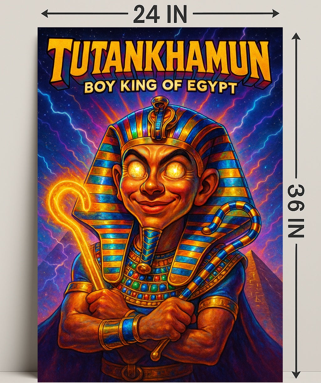 Tutankhamun Boy King Of Egypt Poster PosterGoat