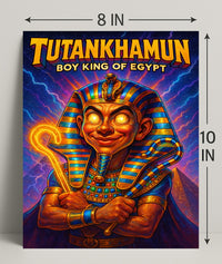 Tutankhamun Boy King Of Egypt Poster PosterGoat